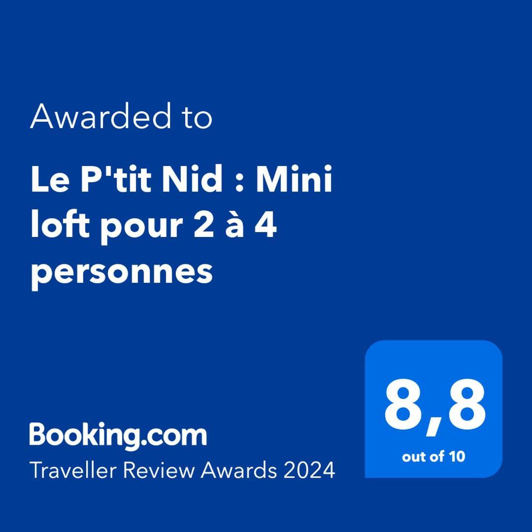 Le P'Tit Nid : Mini Loft Pour 2 A 4 Personnes Villa Tellin Luaran gambar